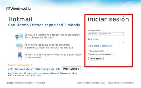 hotmail sign ib|hotmail sesión.